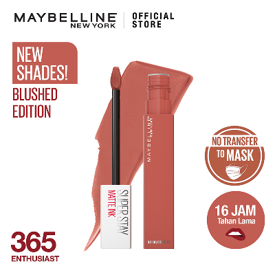 Maybelline Superstay Lip Liquid Matte Ink 365 Enthusiast
