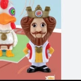 burger king Jr feisty pets mainan