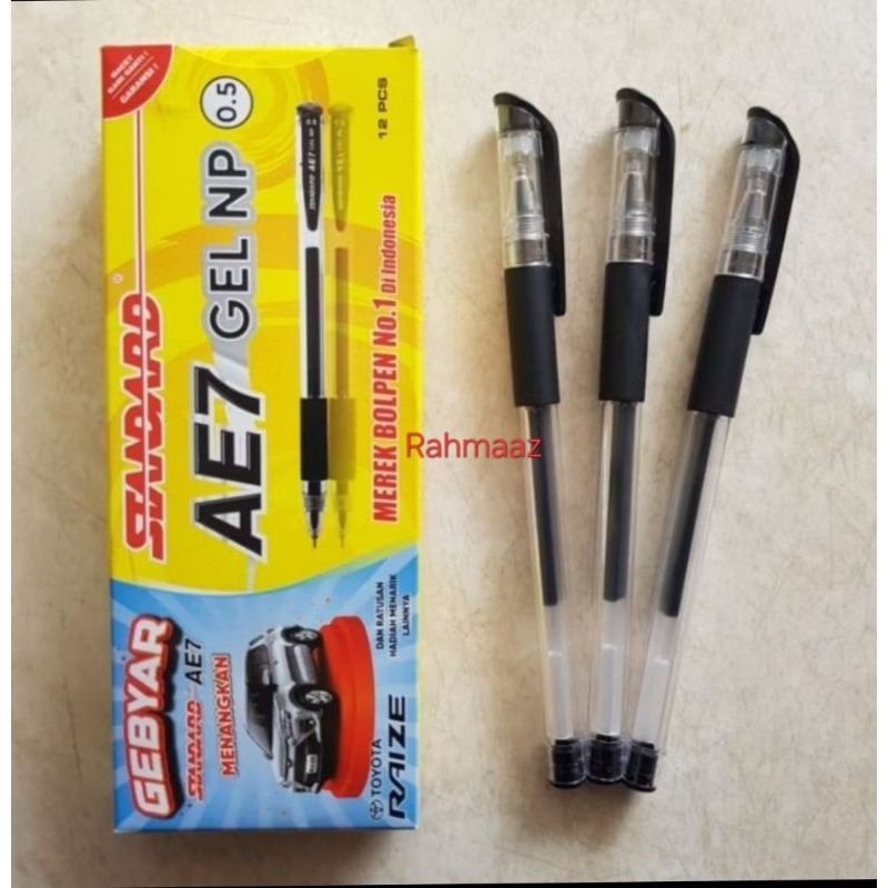

Ecer-Pulpen Standard Ballpoint AE7 Gel NP 0.5