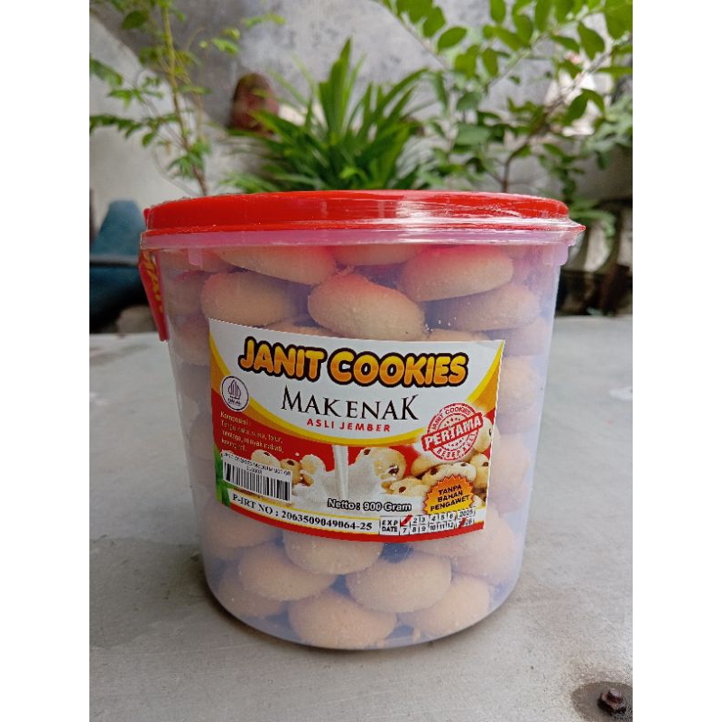 

MAK ENAK ASLI JEMBER JANIT COOKIES MONDE SUSU TOPLES 1'S