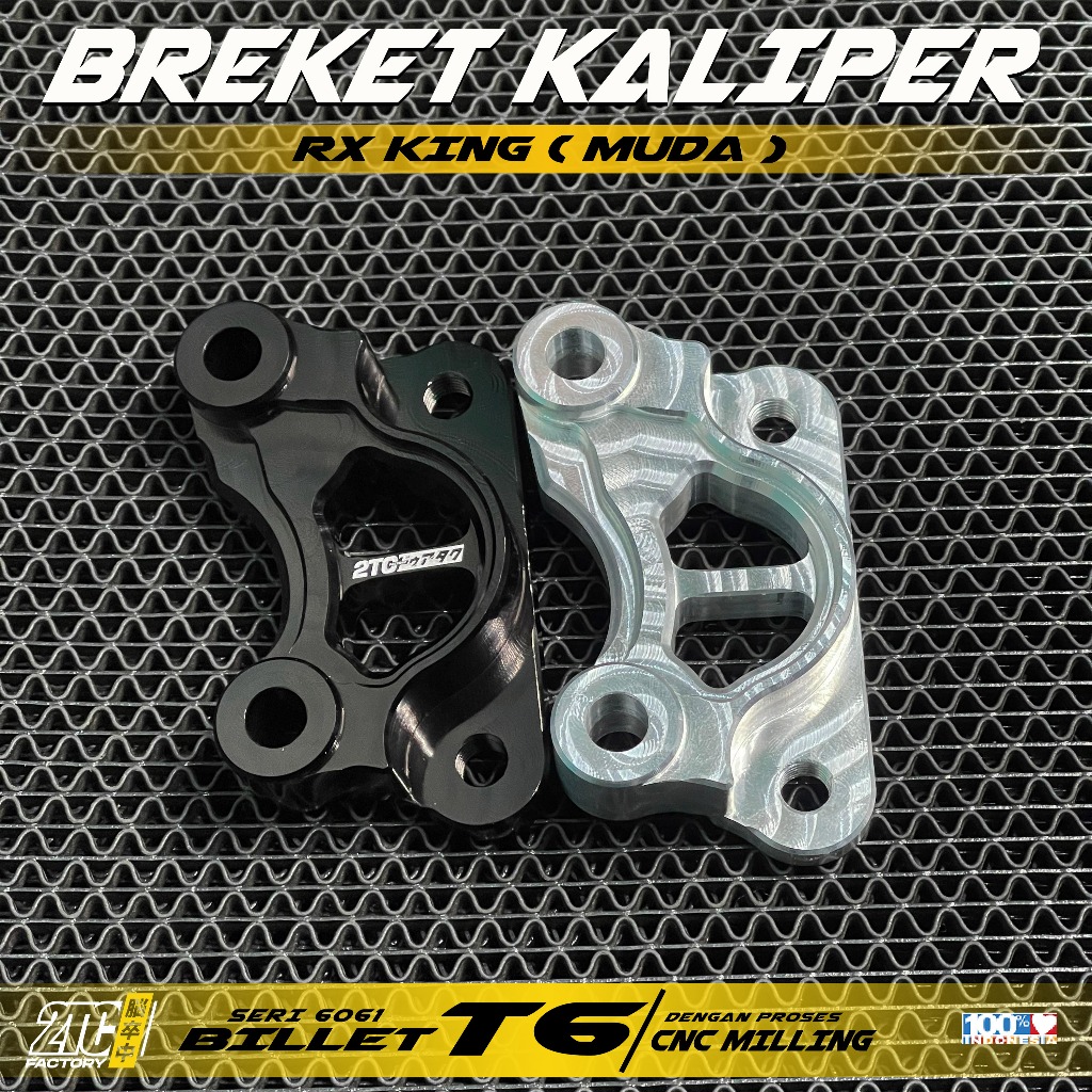 BREKET KALIPER RX KING DISC 300 KALIPER STANDAR TAHUN MUDA