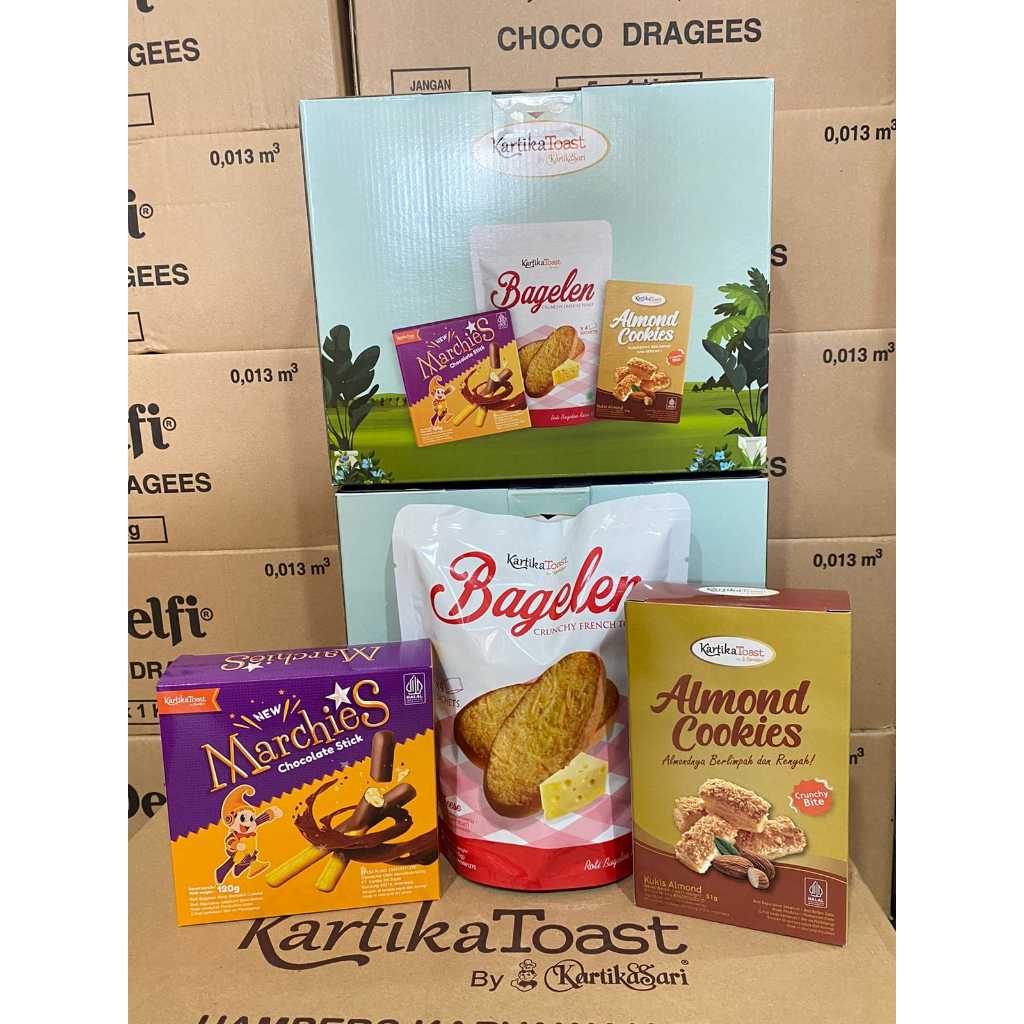 

HAMPERS KARTIKA SARI ( KARTIKA TOAST) ISI 3 KHUSUS KARTONAN