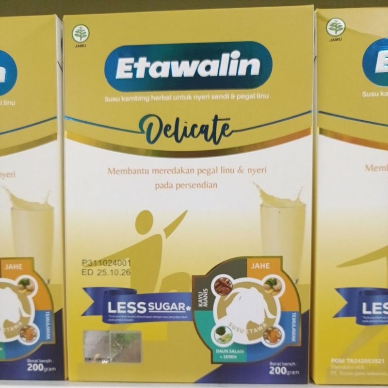 

Etawalin Delicate Less Sugar 200 gram
