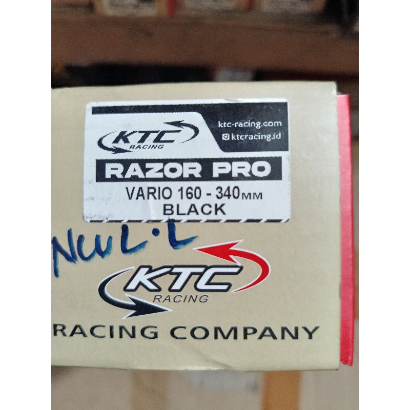 shock KTC non tabung type razor pro Vario 160 340mm rebound