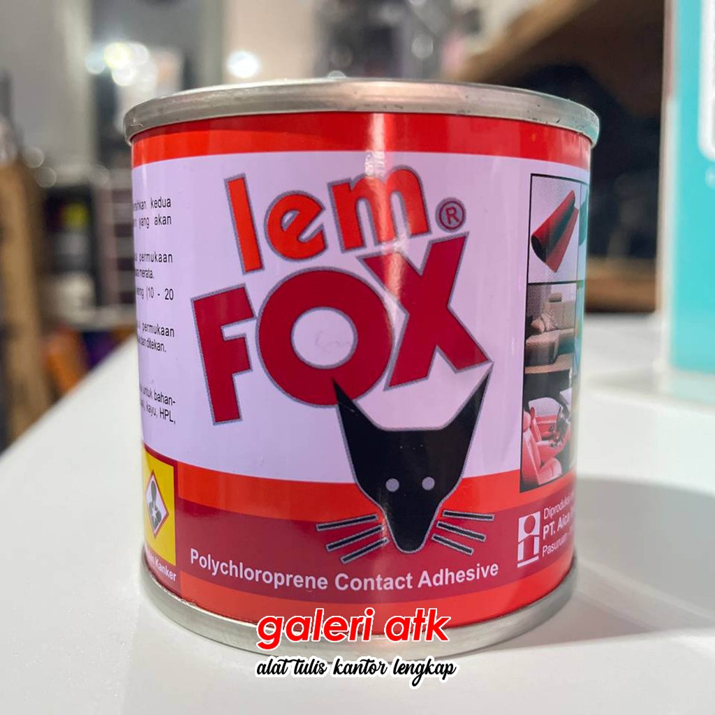 

LEM FOX KUNING KALENG 70 GR