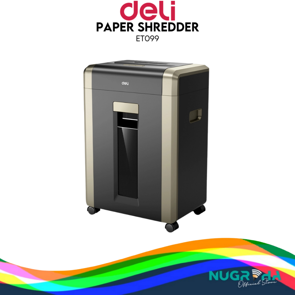 

Paper Shredder DELI ET099 / Penghancur Kertas DELI ET 099 ( 30 Menit )