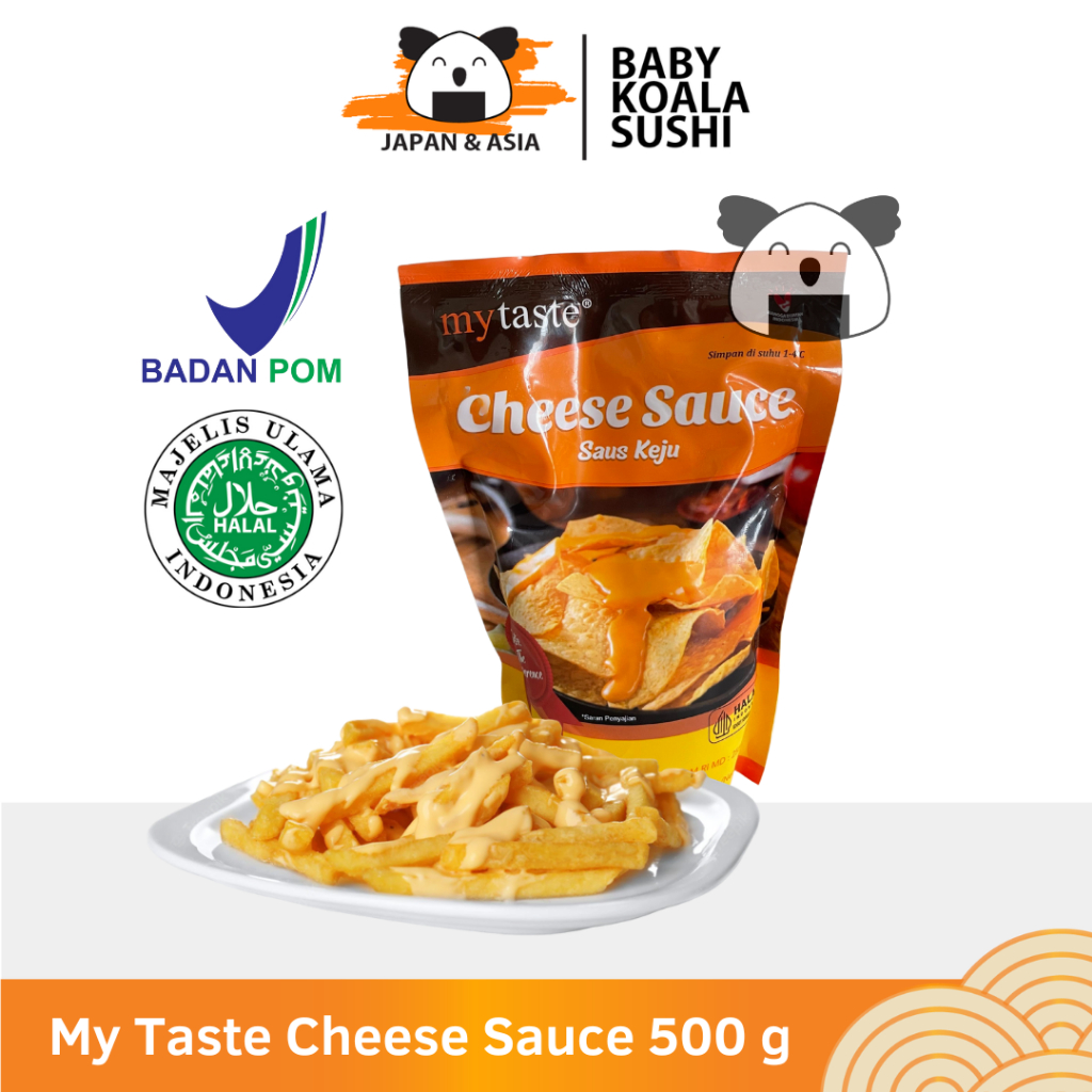 

EXP. 09/2025 MY TASTE Cheese Sauce 500g | Saus Keju Mirip Richis