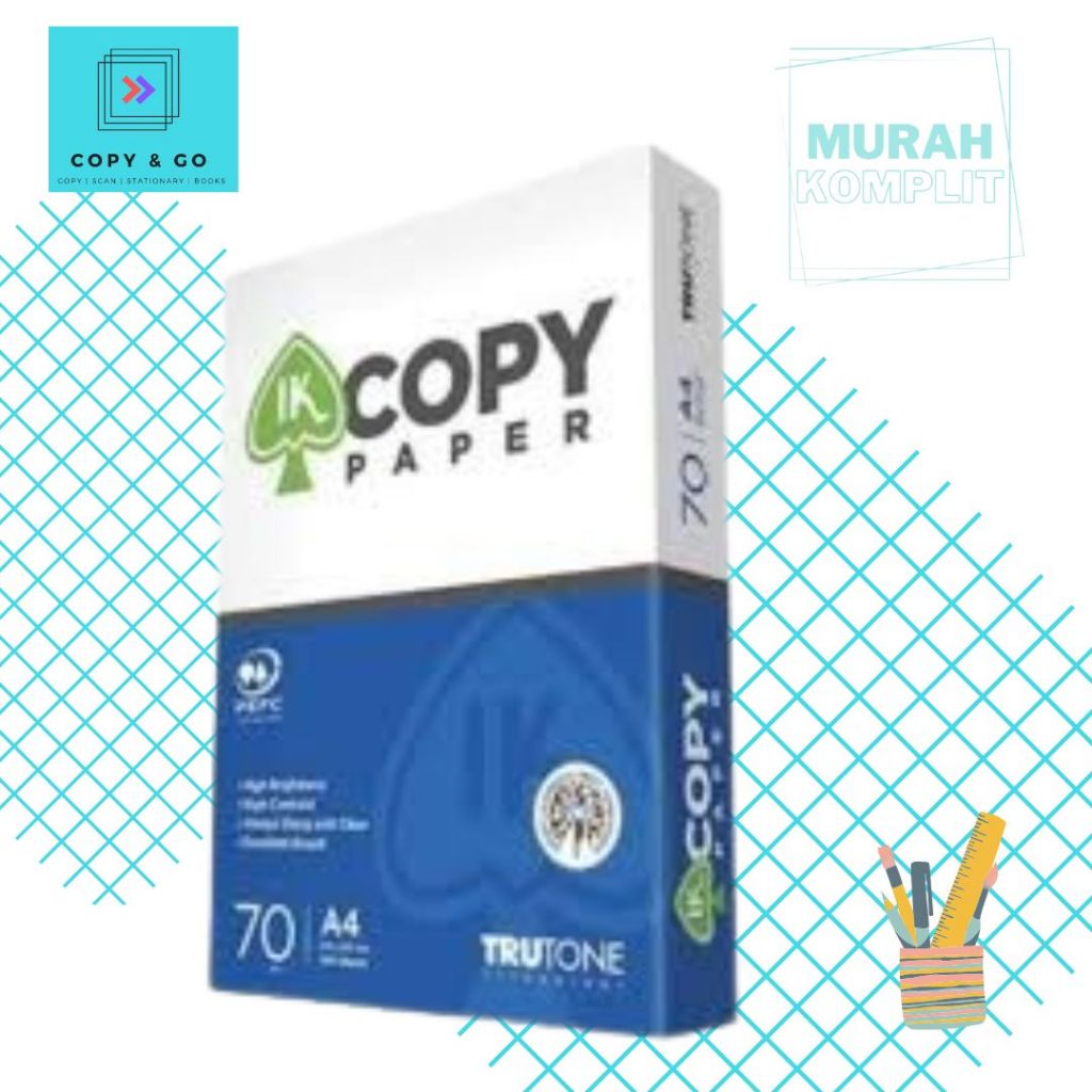 

Kertas HVS A4 70 Gsm IKCP / HVS A4