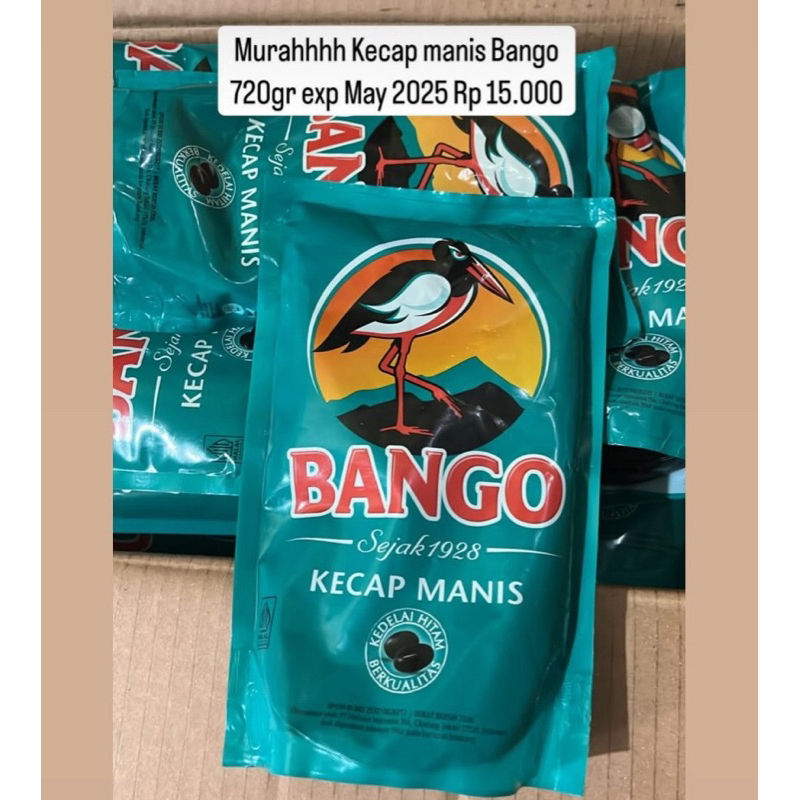 

Termurah Jual Cepat 720 ml Kecap Manis Bango