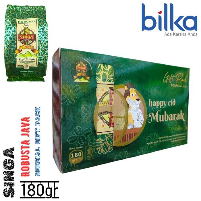 

SINGA Robusta Java Kopi Bubuk Spesial Edition Gift Pack