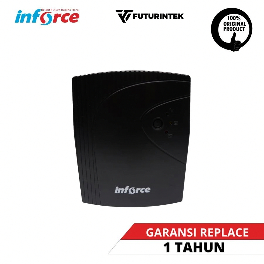 INFORCE UPS IF 1500NA 1500VA Backup Daya Stabilizer Komputer PC TV Modem