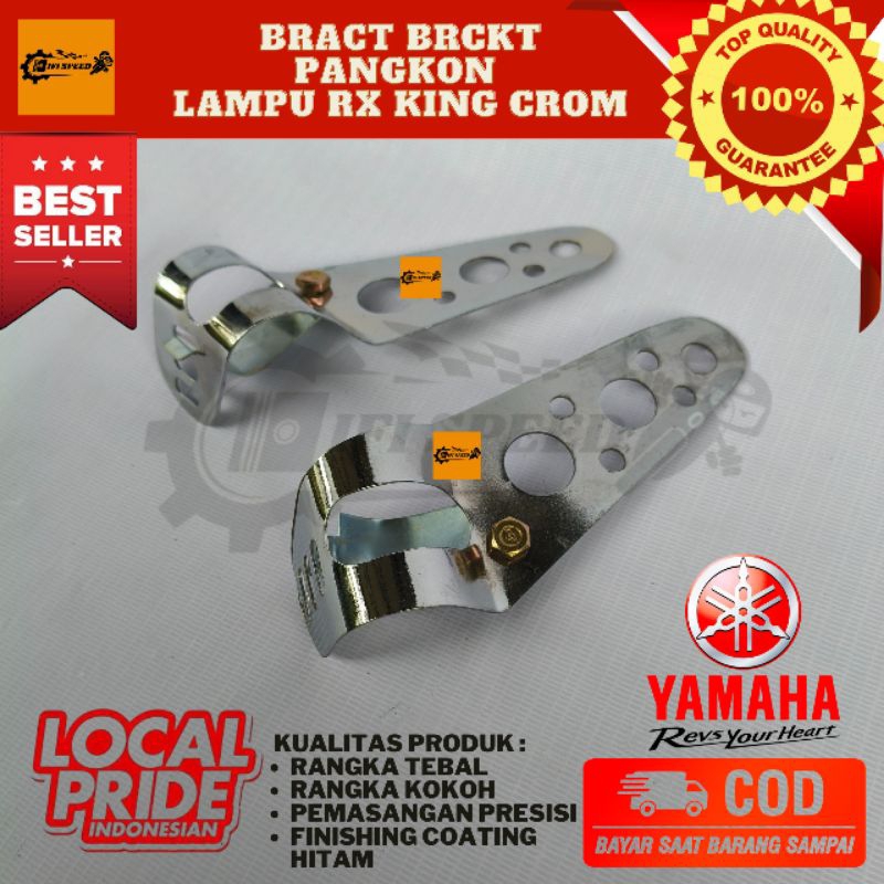 BRACKET BRECKET BRAKET PANGKON DUDUKAN LAMPU REFLEKTOR SEIN MOTOR UNIVERSAL RX KING TIGER VIXION MEG
