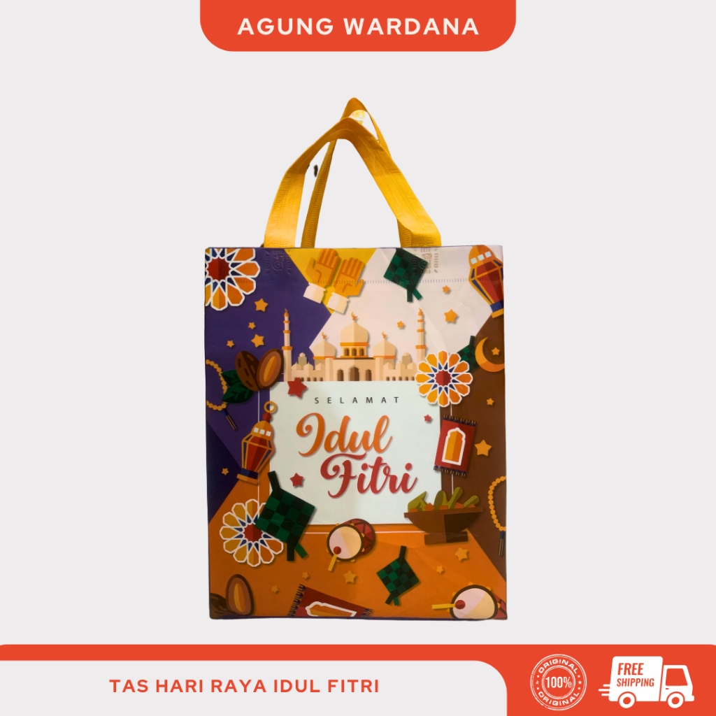 

TAS HARI RAYA IDUL FITRI SPUNBOUND LAMINASI 24x20x30 CM