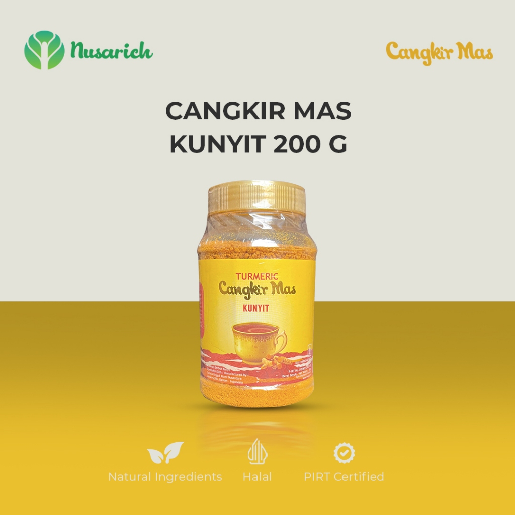 

CANGKIR MAS Kunyit Toples 200 Gram