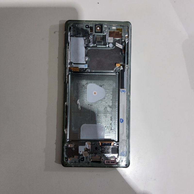 LCD SAMSUNG GALAXY NOTE 20 BIASA ORIGINAL COPOTAN PLUS FRAME SAMSUNG ASLI AMOLED