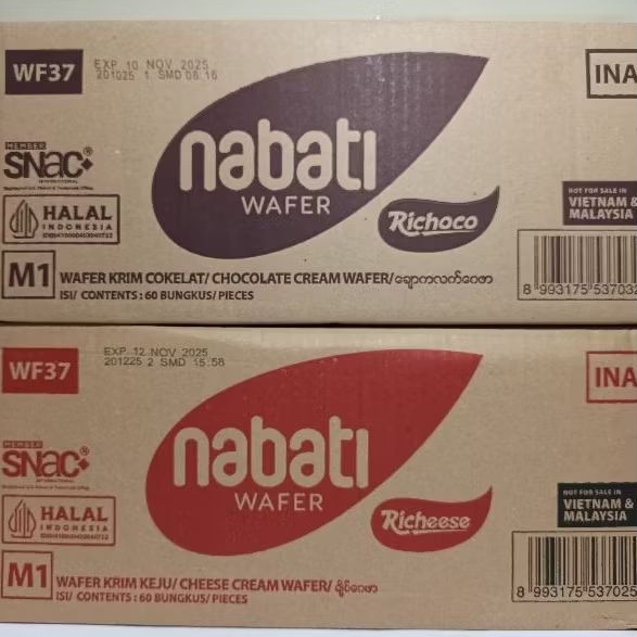 

NABATI WAFER 2000 1 KARTON ISI 60PCS