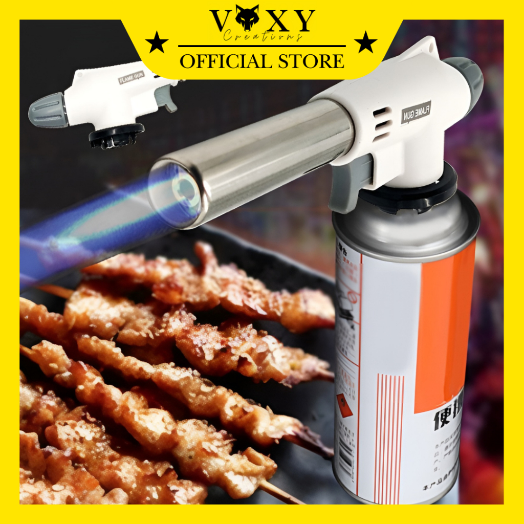 Kepala Pemantik Api Otomatis Automatic Portable Gas Torch / Alat Pemantik Api / Cook Gas Blow BBQ Bl