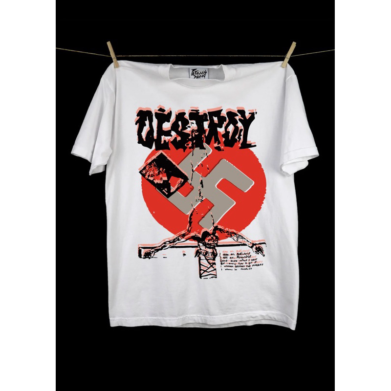 KAOS DESTROY SEDITIONARIES VIVIENNE WESTWOOD PUNK ROCK SEX PISTOLS BOOTLEG