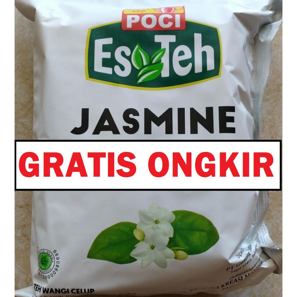 

teh poci jasmine, vanilla 100gr celup jumbo poci vanila, melati 100 gr ASLI 100%