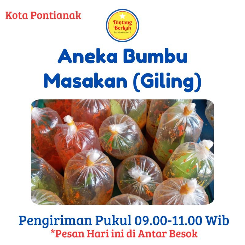 

Bumbu Giling Aneka Masakan