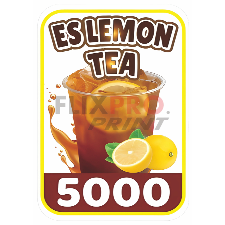 STIKER ES LEMON TEA (STIKER ANTI AIR)