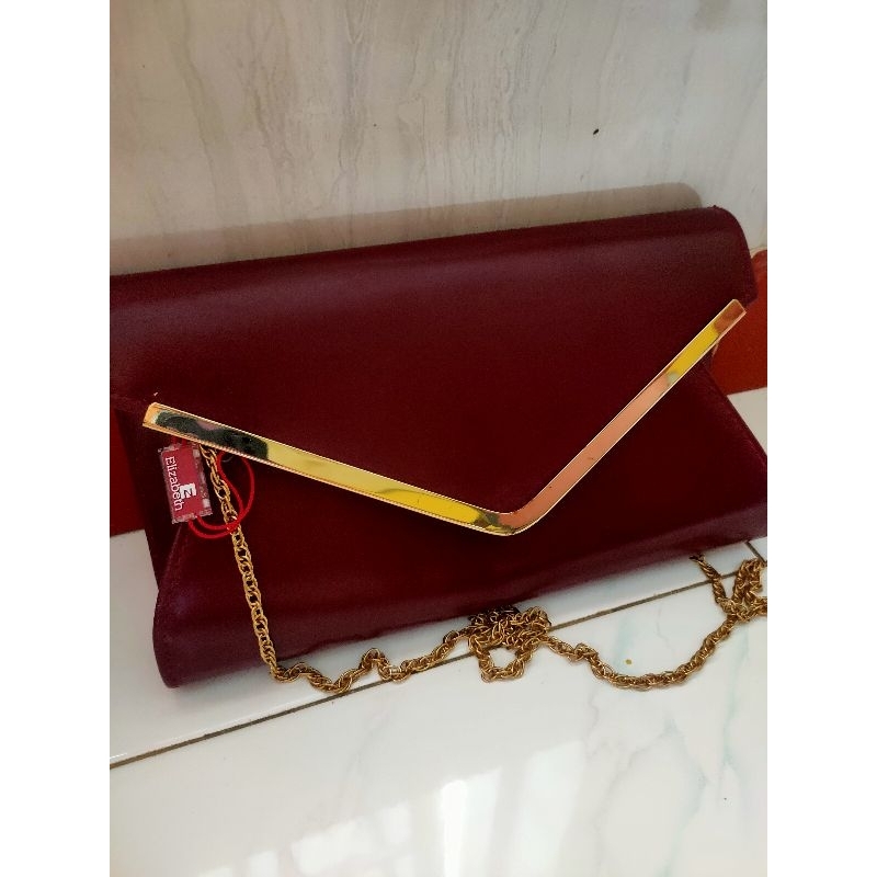 preloved Elizabeth clutch bag