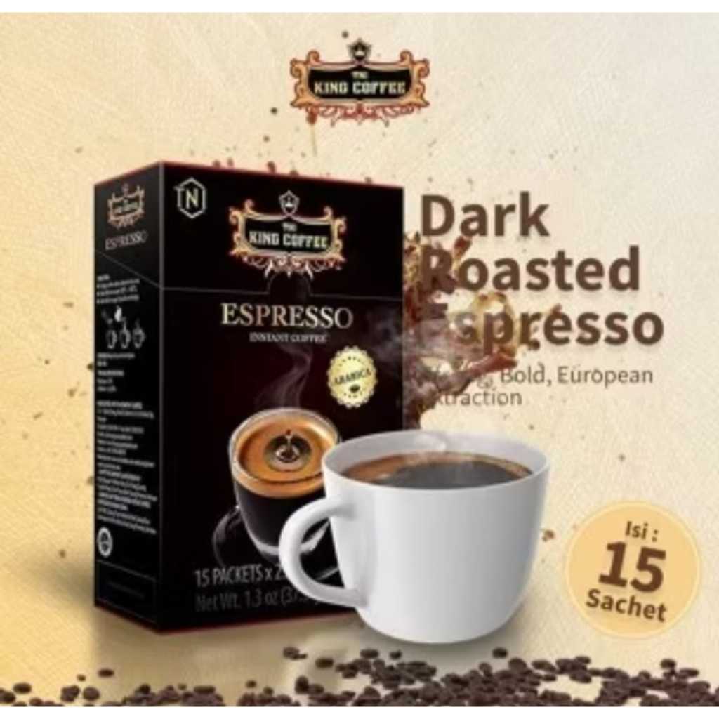 

King Coffee Espresso Dark Roasted