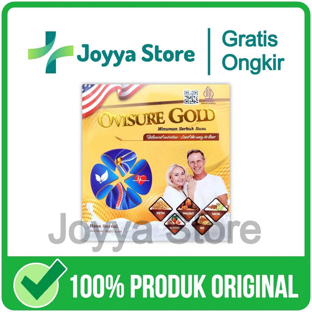 

Paket Murah Ovisure Gold Susu Tulang Sendi Osteoporosis Dan Osteoartritis 100% Original Asli