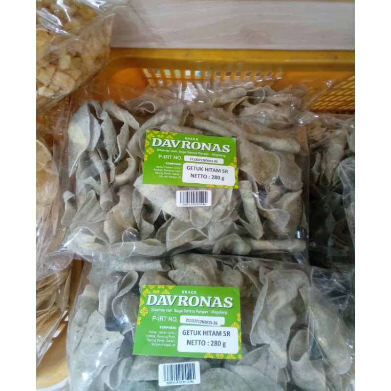 

Keripik Getuk Hitam SR 280 gr