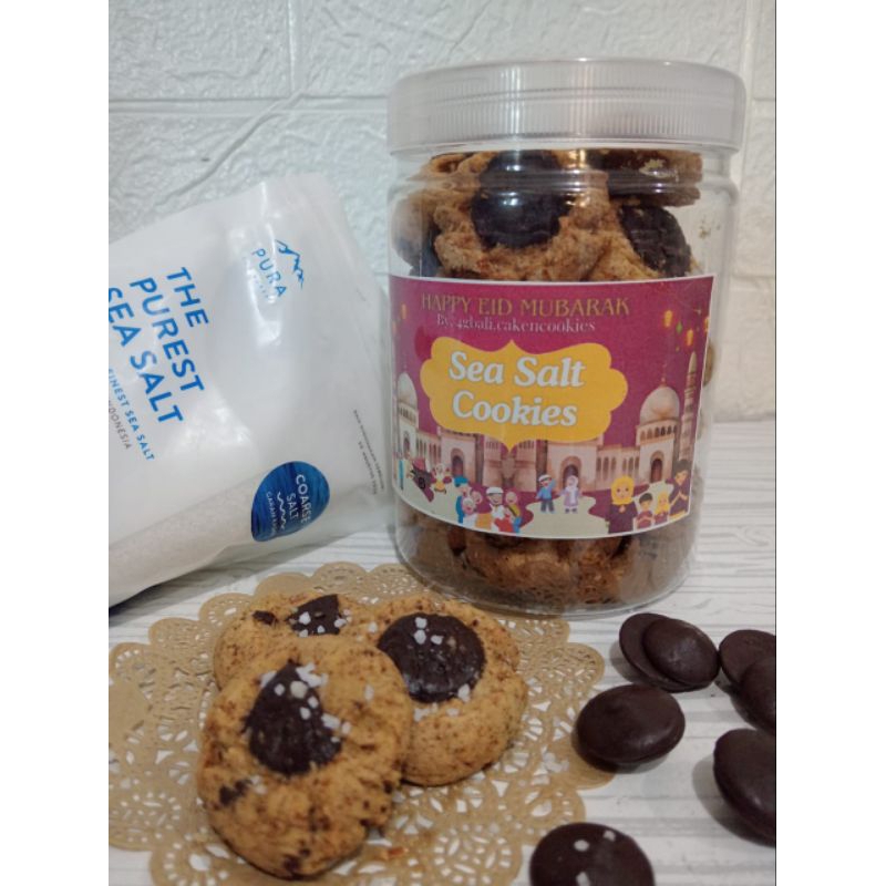 

Sea salt cookies/800ml/kuekering coklat