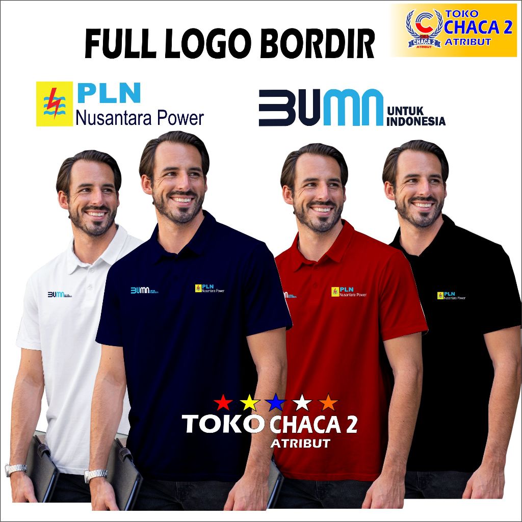 pln nusantara power - kaos polo katun pln nusantara power - kaos kerah polo katun pln nusantara powe