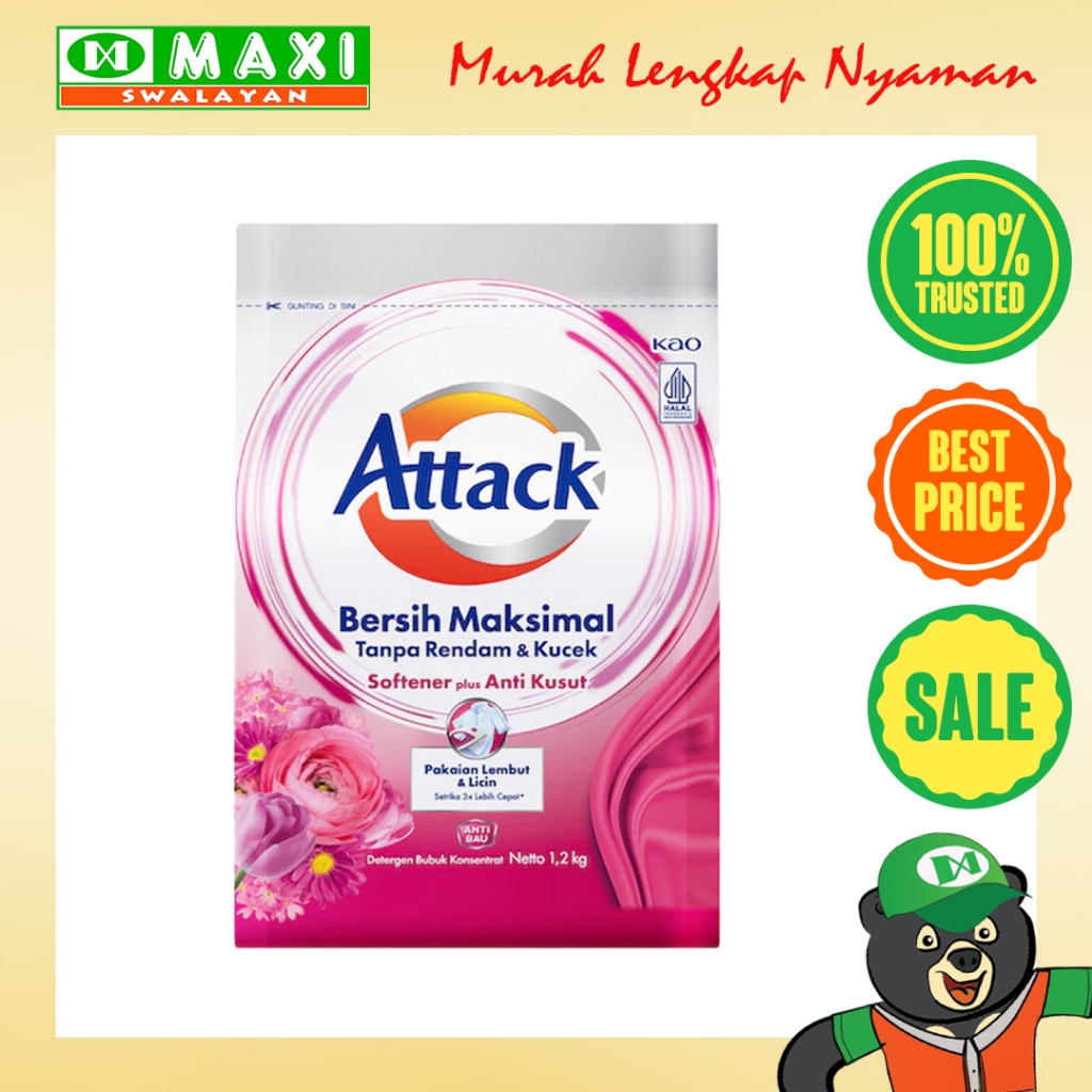 Attack Softergent 1200gr.