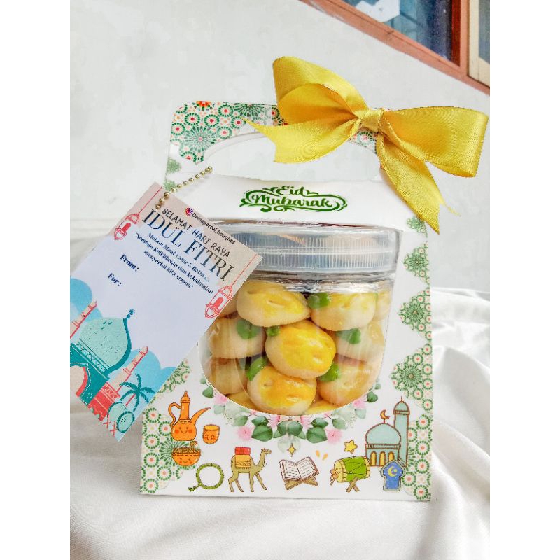 

Hampers Lebaran Kue Kering Lebaran Single Jar 600Ml