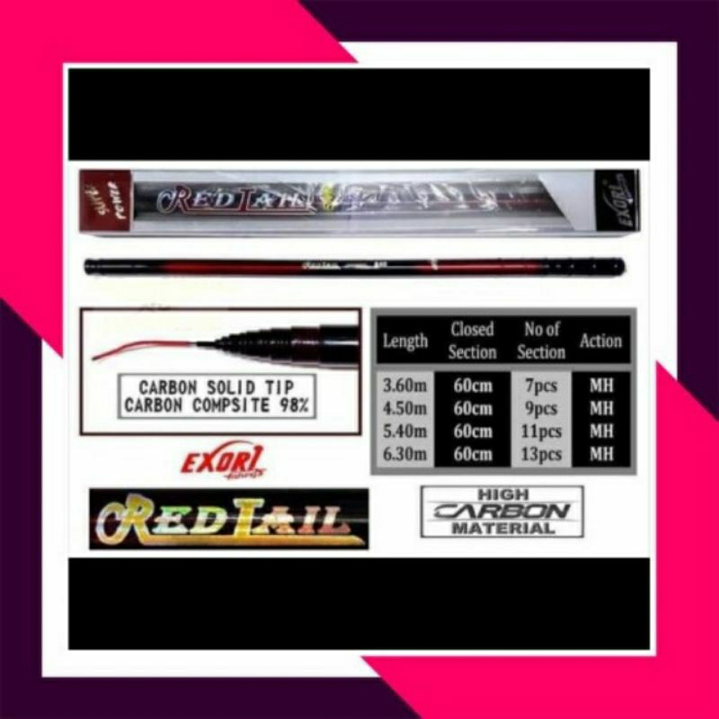 Joran Tegek Exori Red Tail 540