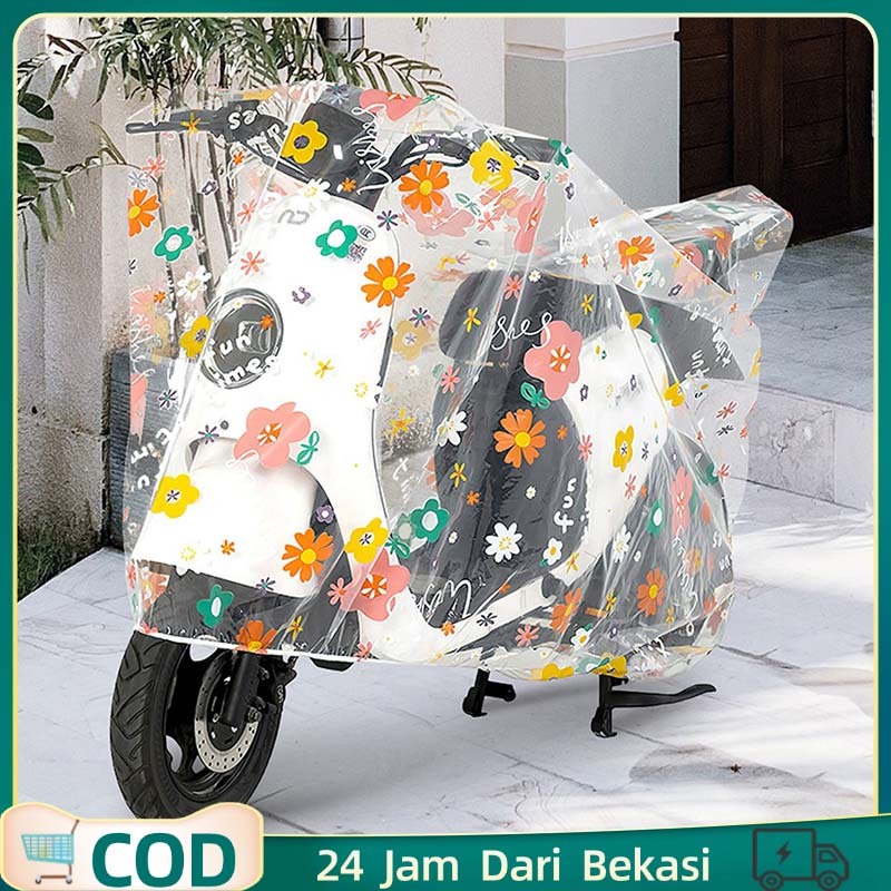 Sarung Sepeda Motor Mantel Penutup Sepeda Motor Cover Sepeda Motor Waterproof Mantel Sepeda