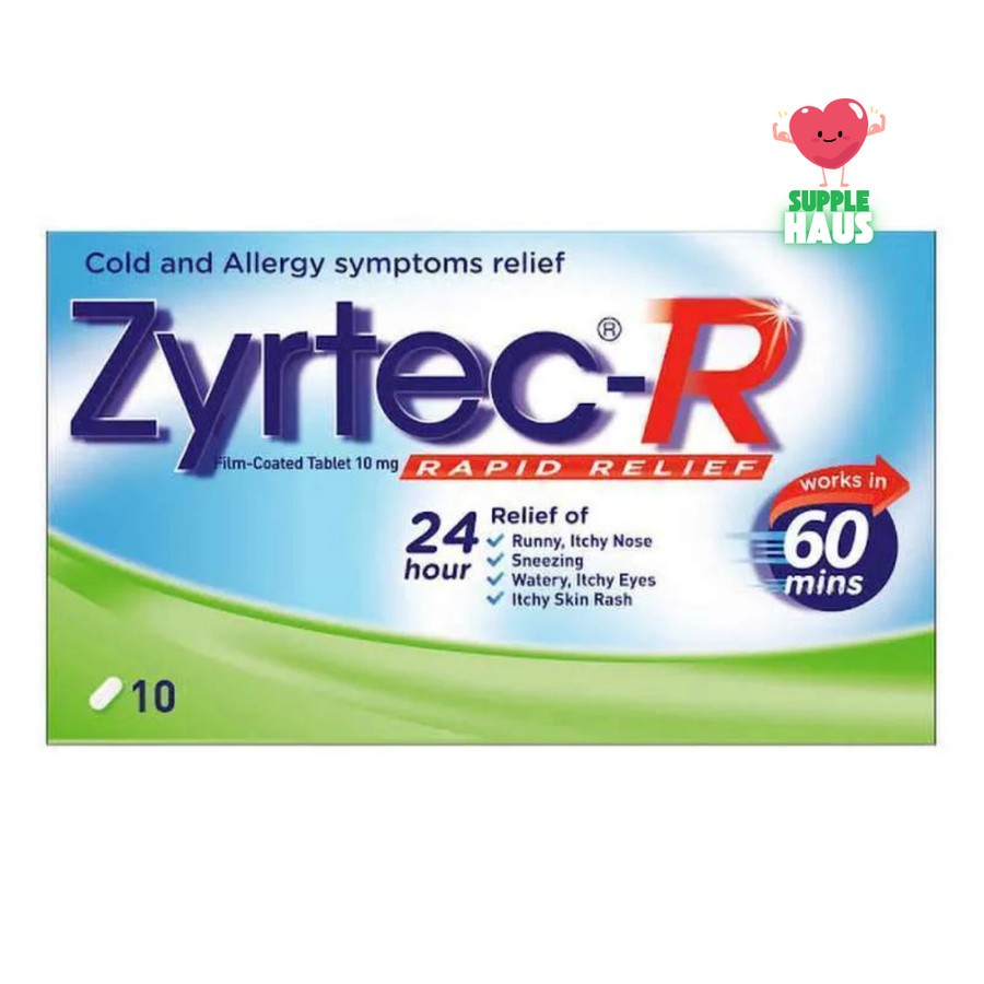 Zyrtec-R Cold And Allergy Rapid Relief