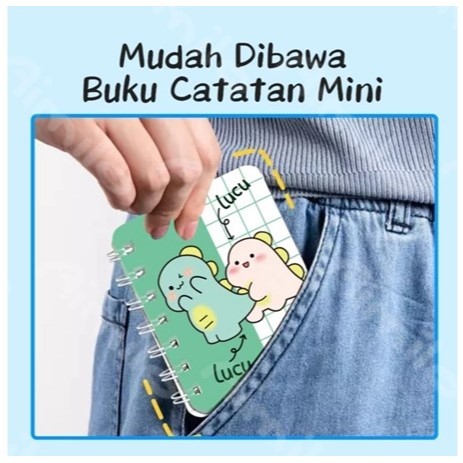

Buku Mini 50 Lember Notebook A7 Scrapbook Mini Buku Kecil Catatan Notes Kecil | Fadhilah SHOP BJB