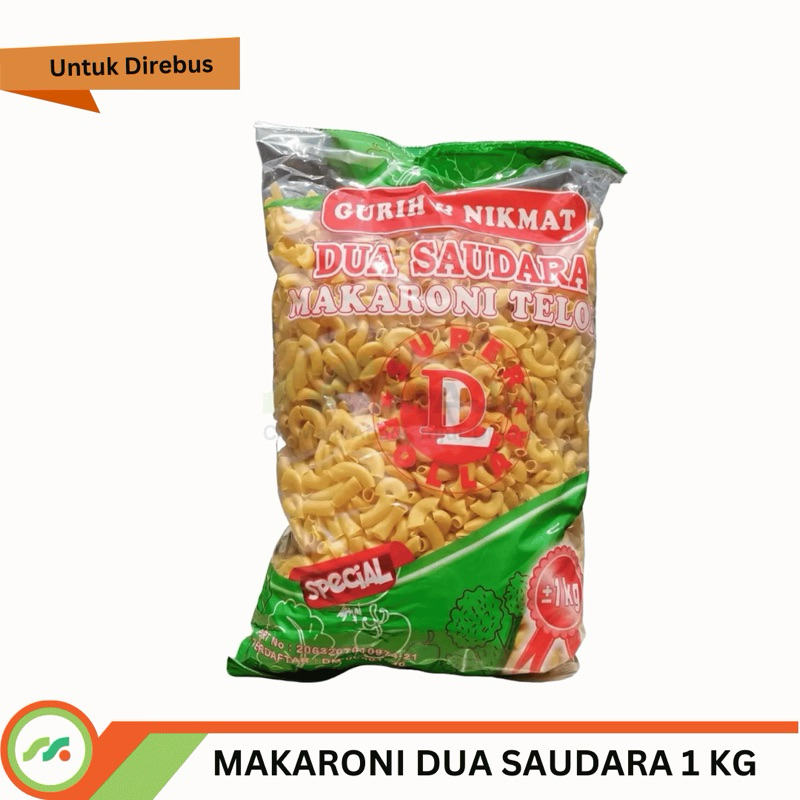 

MAKARONI TELOR DUA SAUDARA BANTET - MAKARONI SUPERDOLLAR 1 KG PER BAL