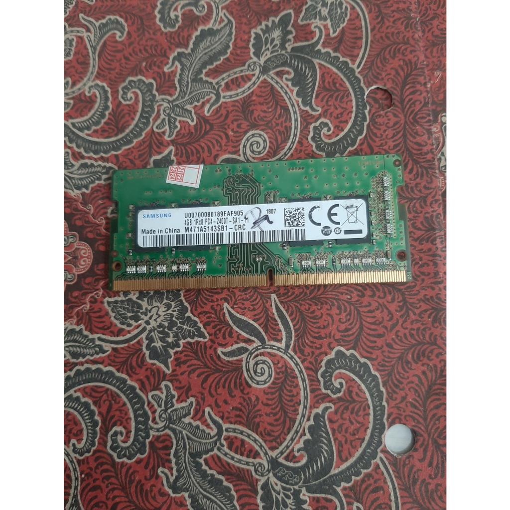 ram memory ddr4-4gb pc2400t laptop