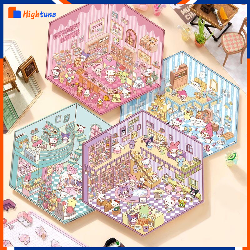 

Hightune Sticker DIY Korea 3D Satisfying Decoration Landscaping Viral Korea Satisfying Unik