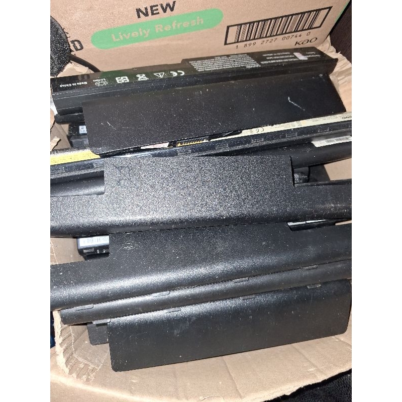 batre laptop bekas kondisi drop