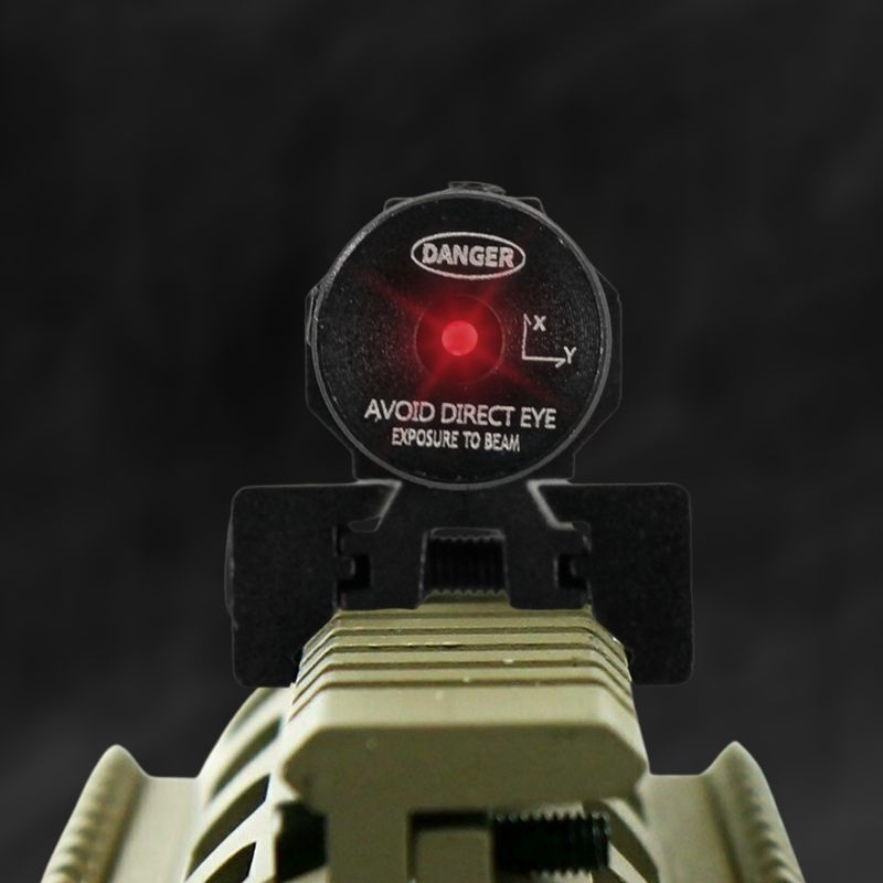 taffled laser scope red dot cahaya merah hj 11