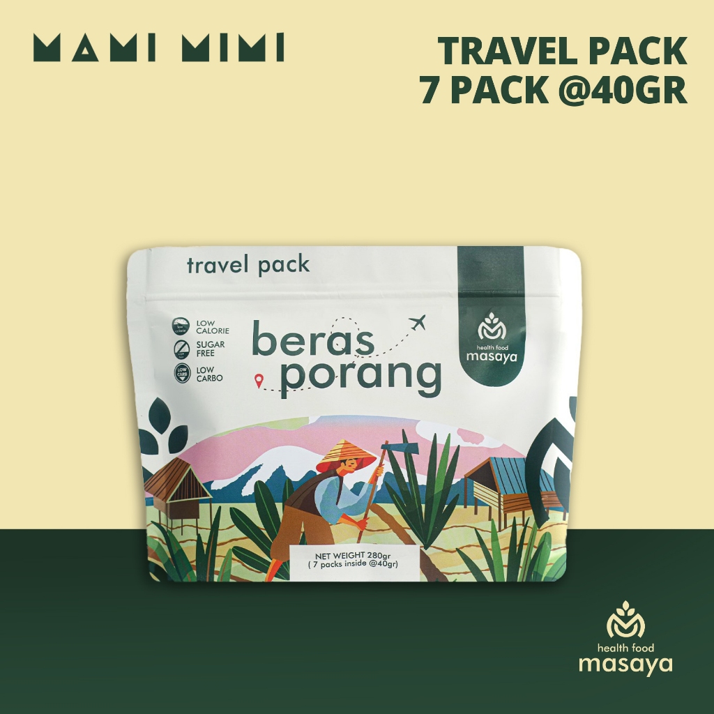 

Beras Porang MASAYA Travel Pack
