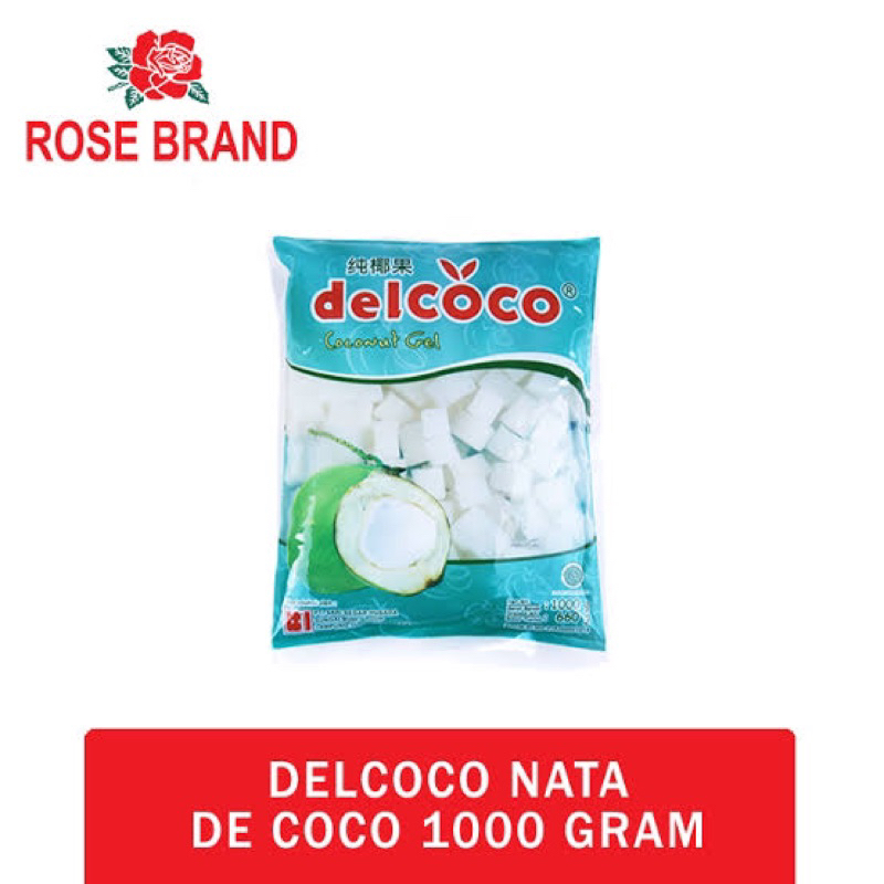 

DELCOCO NATA DE COCO 1000 gram - Jelly Topping