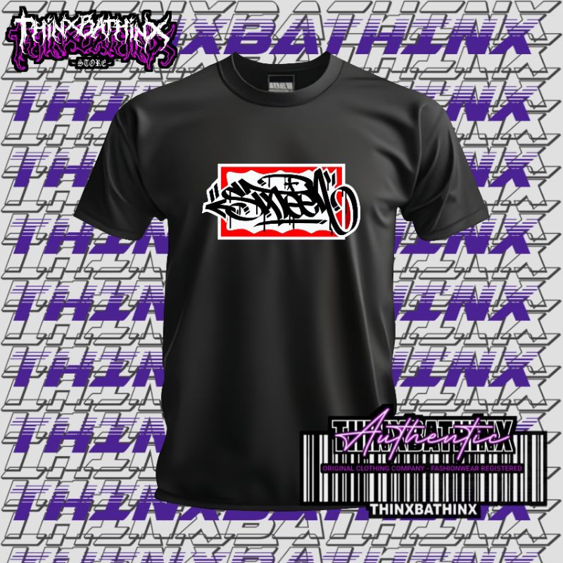 Kaos custom disen grafiti SIXTEET T-shirt GRAFITI SIXTEEN