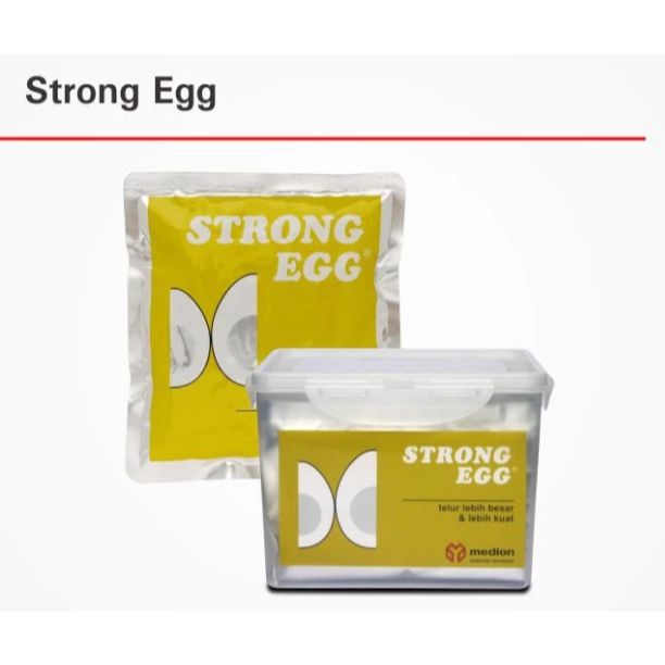 STRONG EGG 250 gr telur ayam lebih besar dan kuat
