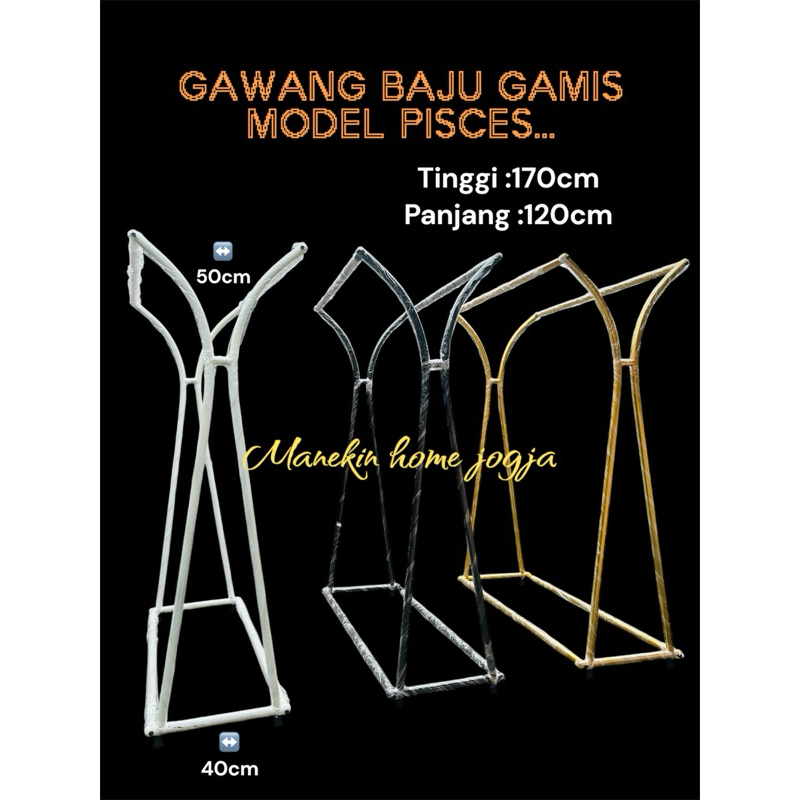 GANTUNGAN GAMIS NEW MODEL PISCES