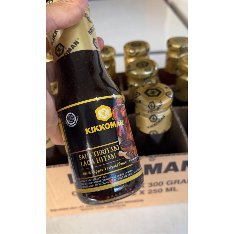 

Saos Kikkoman Lada Hitam 300 ml