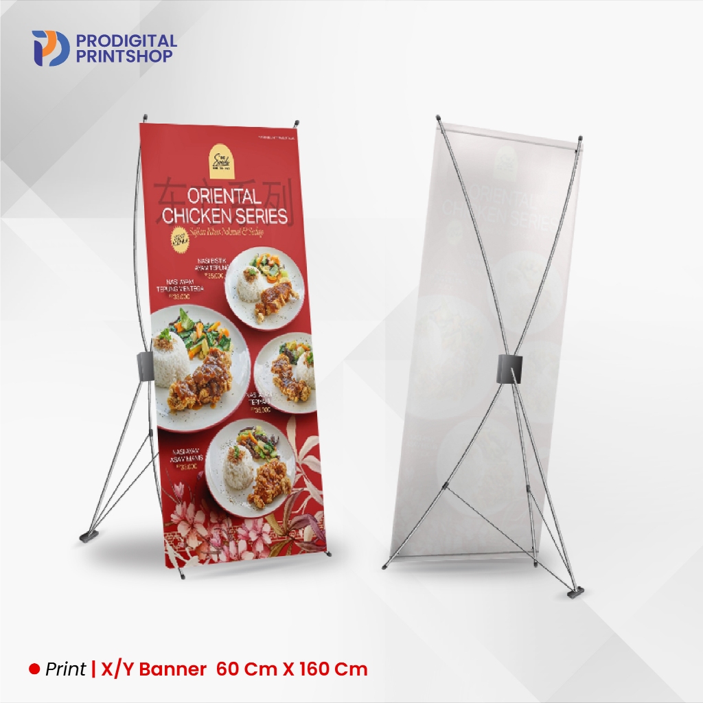 X Banner  / Rangka X Banner / Cetak X Banner
