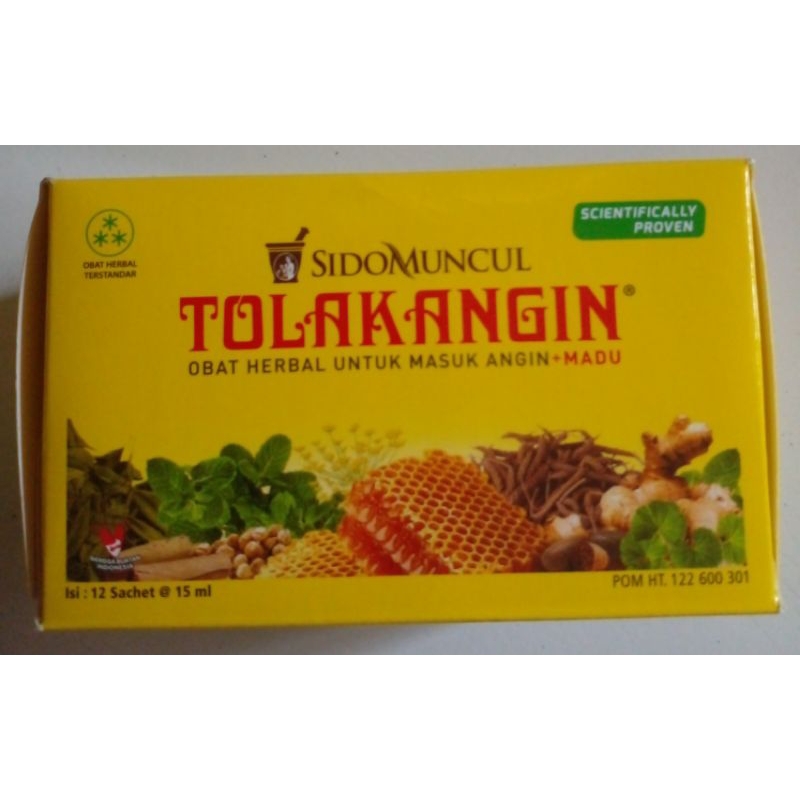 Tolak Angin Cair .1 Pak isi 12 sachet @ 15 ml